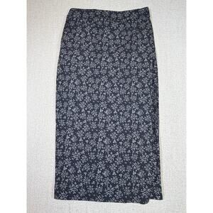NWT Ripskirt Women's M Black Tan Floral Wrap Long Skirt Pool  Beach Coverup